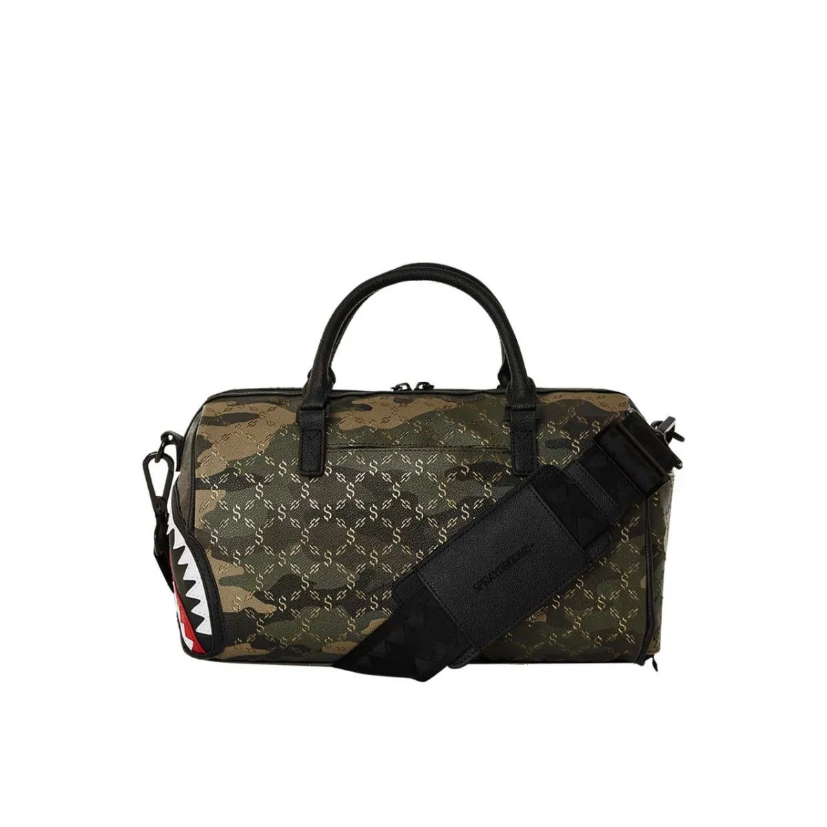 $ Pattern Camo Mini Duffle