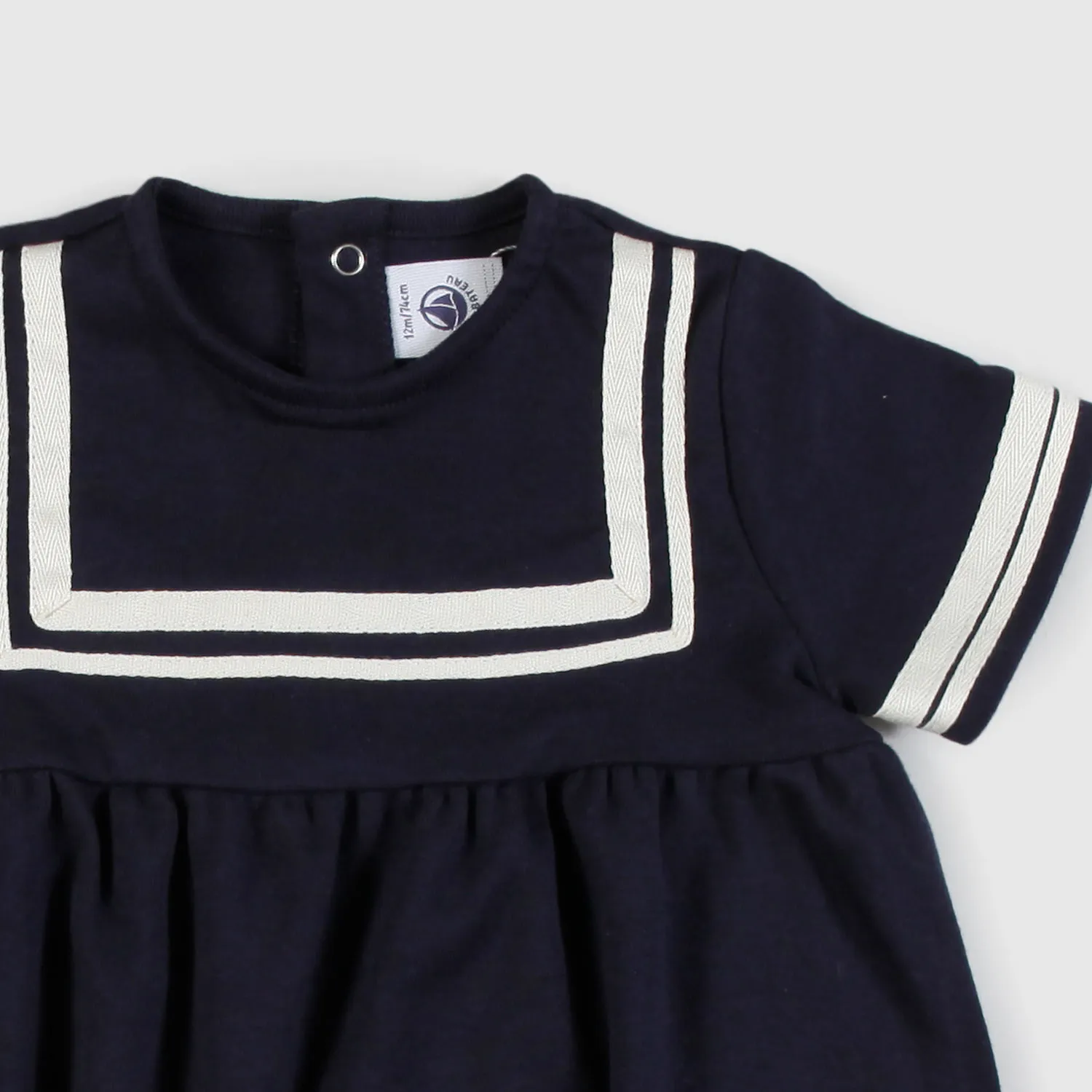 Abito Blu Alla Marinara Bambina