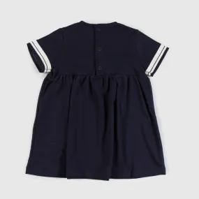 Abito Blu Alla Marinara Bambina