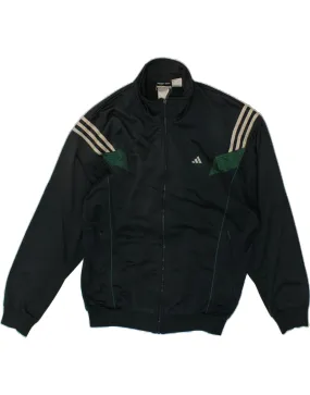 ADIDAS Mens Graphic Tracksuit Top Jacket Large Green