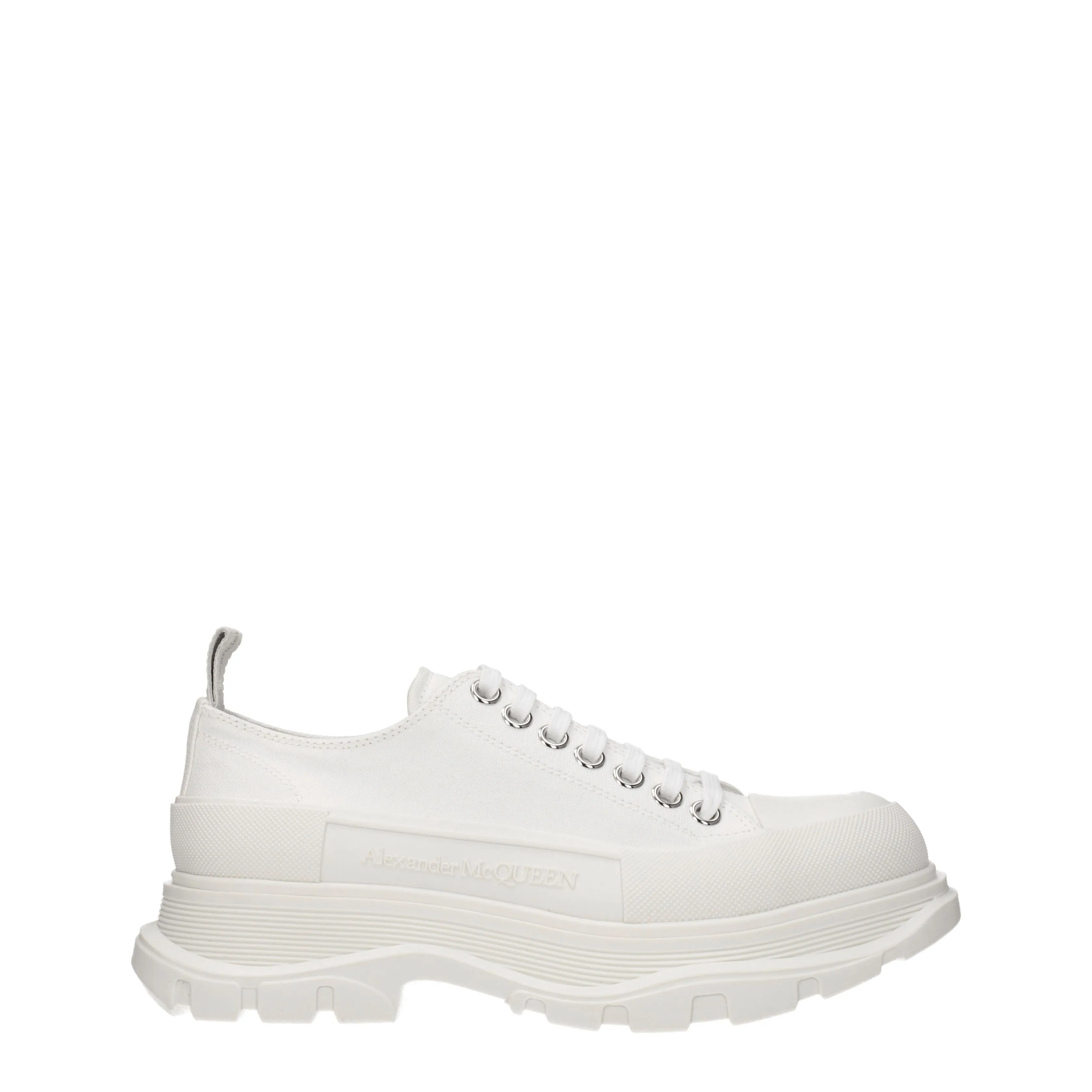 Alexander McQueen Sneakers Tread slick Uomo Tessuto Bianco