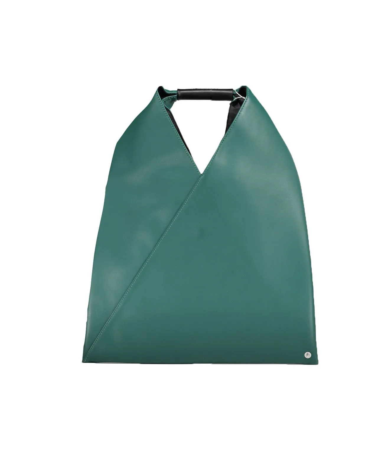 Borsa Japanese ecopelle dark green