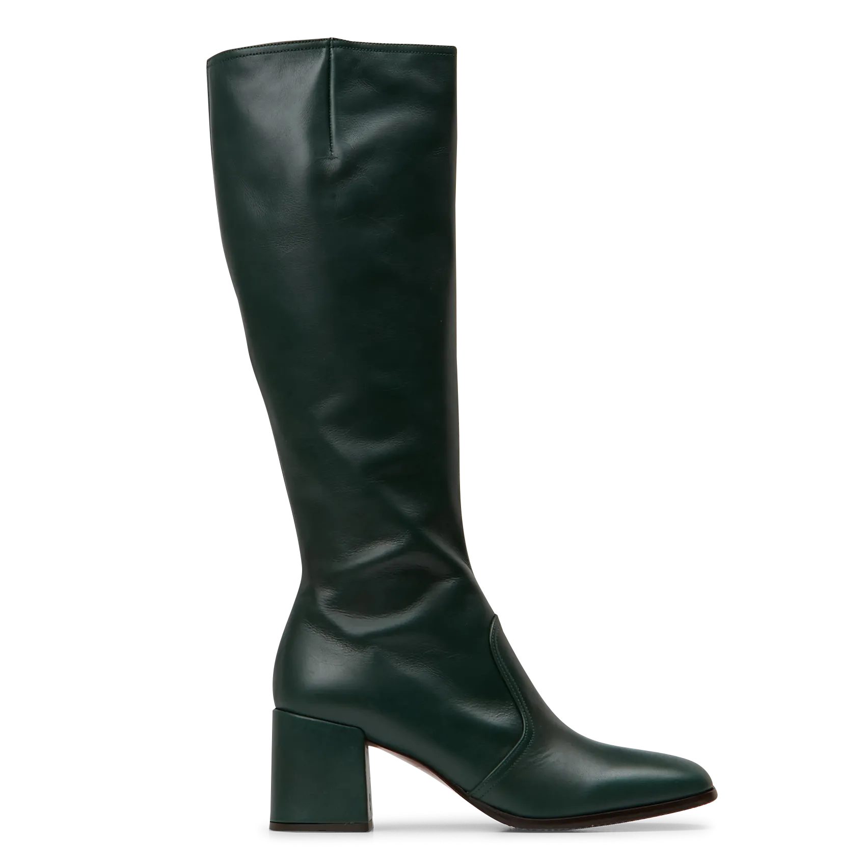  CHIE MIHARA   SHIA - Stivali in pelle con tacco | Kaki