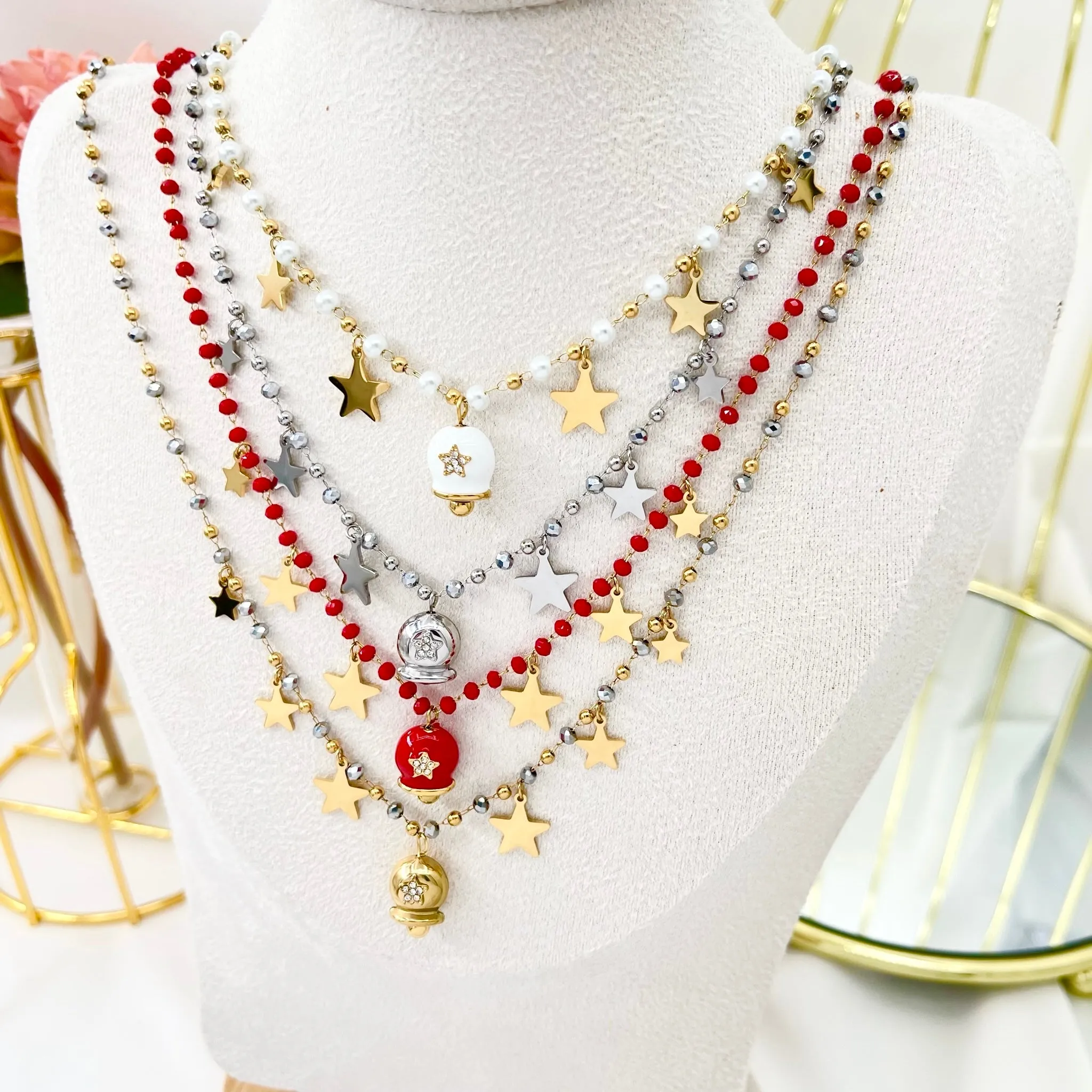 Collana campanella e stella