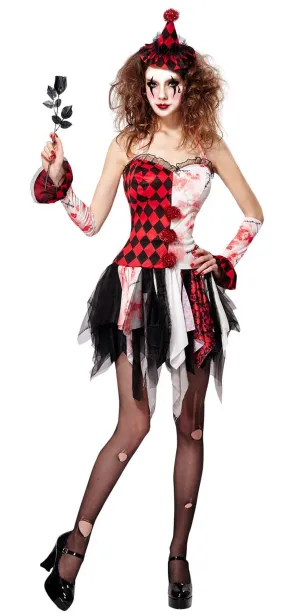 Costume zombie giullare di corte