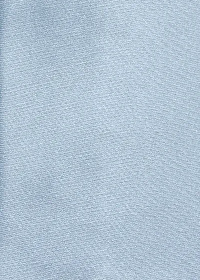 Cravatta blu ghiaccio chiaro