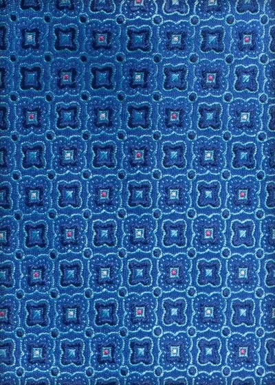 Cravatta ornamenti floreali royal