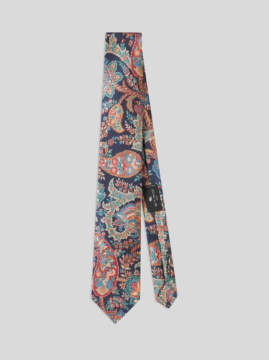 CRAVATTA PAISLEY FLOREALE