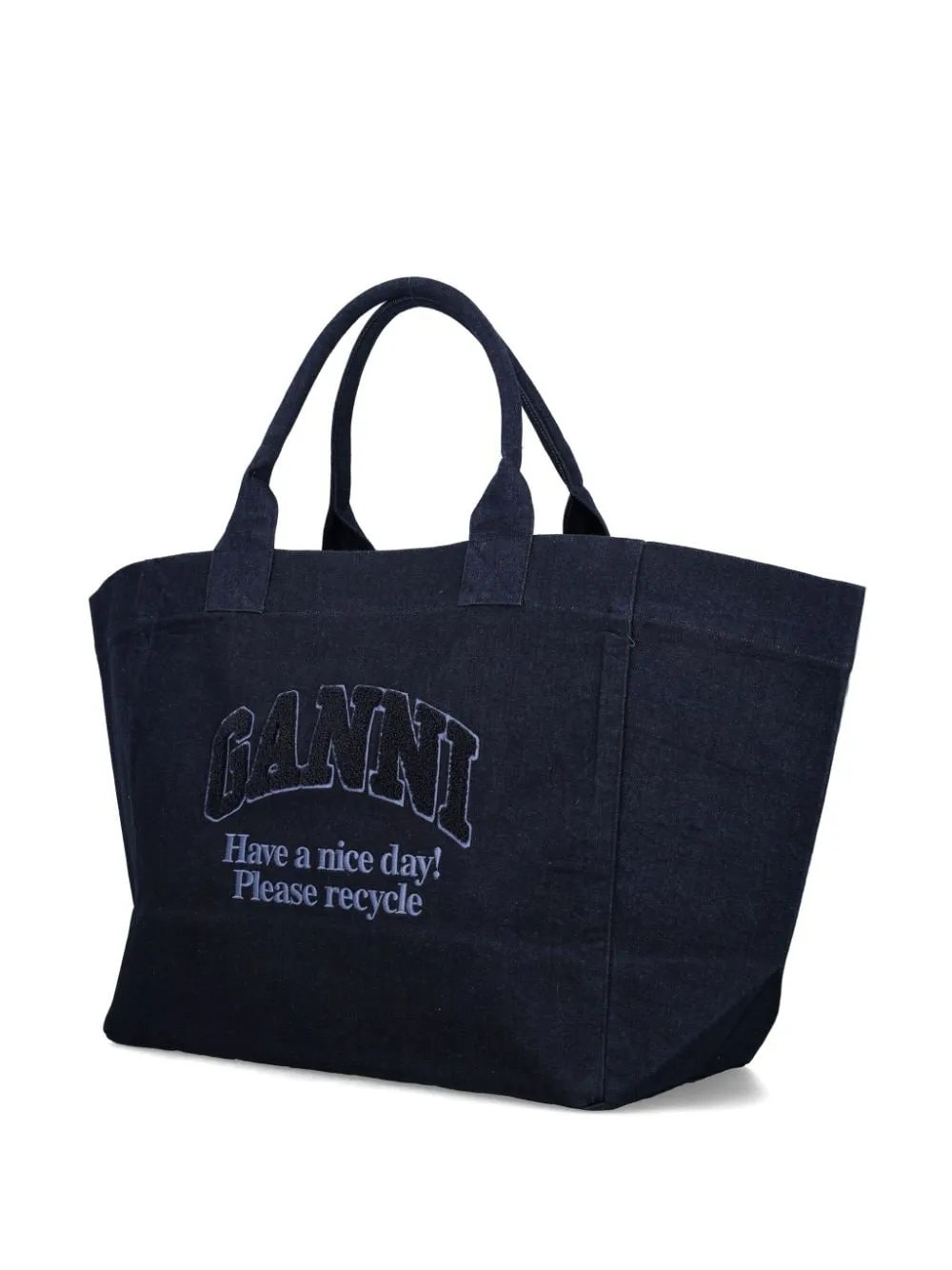 Ganni Xxl Borsa di denim