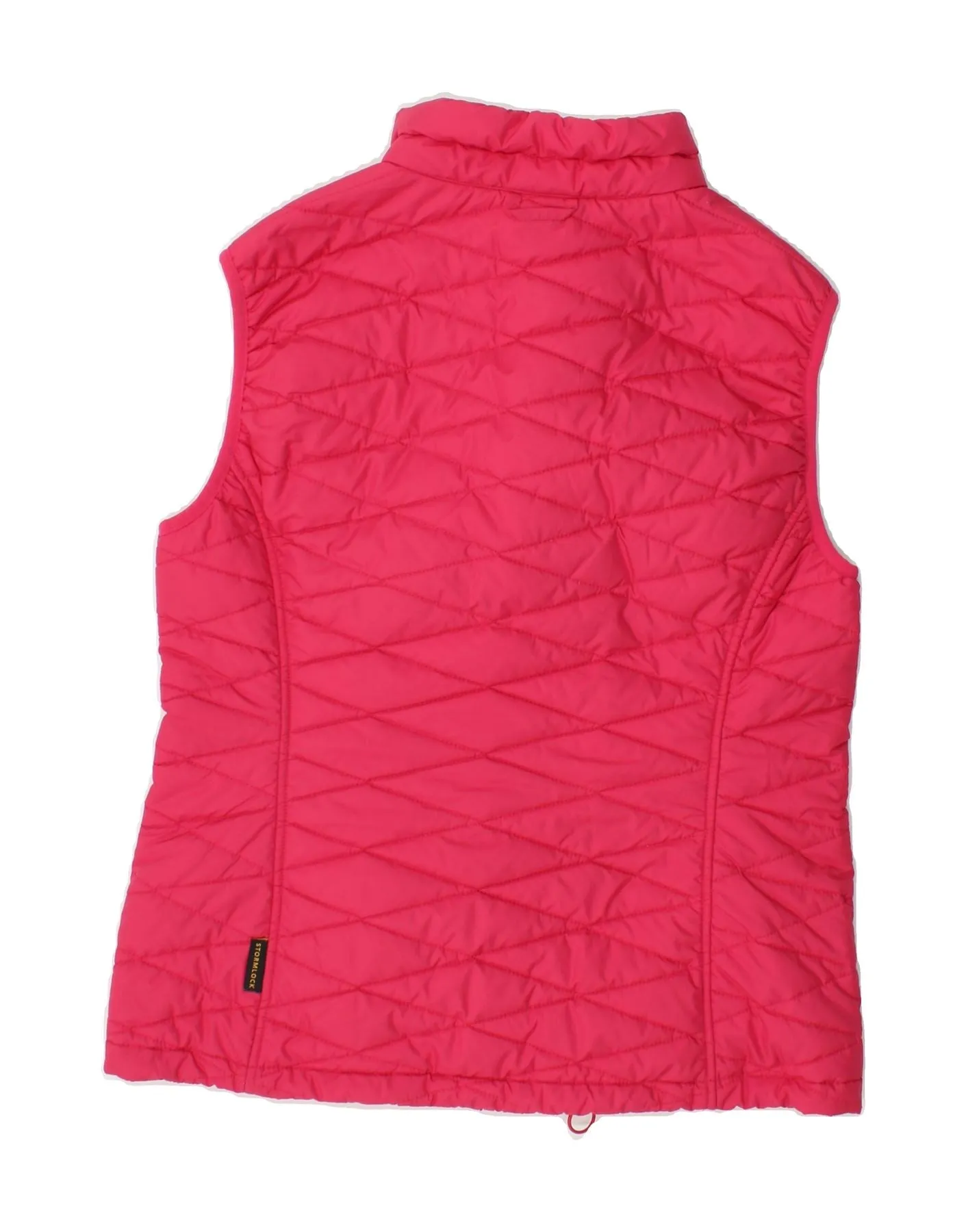 JACK WOLFSKIN Womens Padded Gilet UK 12 Medium Pink Polyester