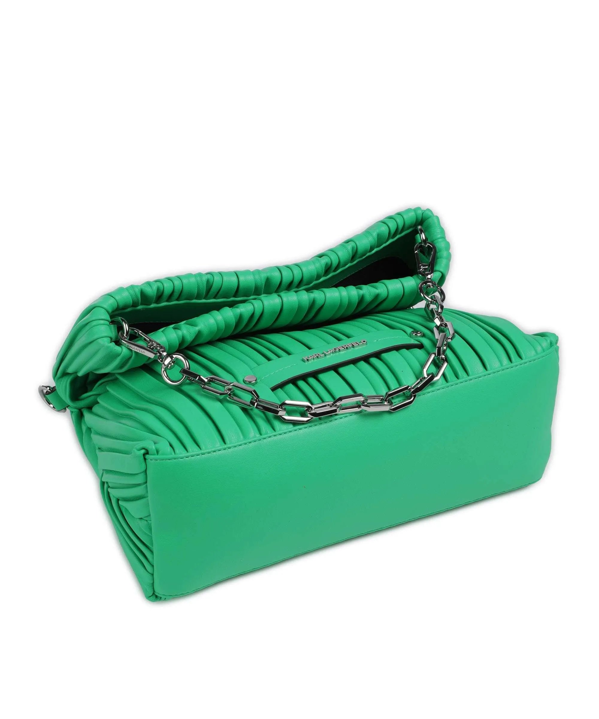  Karl Lagerfeld K/Kushion Small Borsa a spalla poliuretano riciclato, poliuretano verde  
