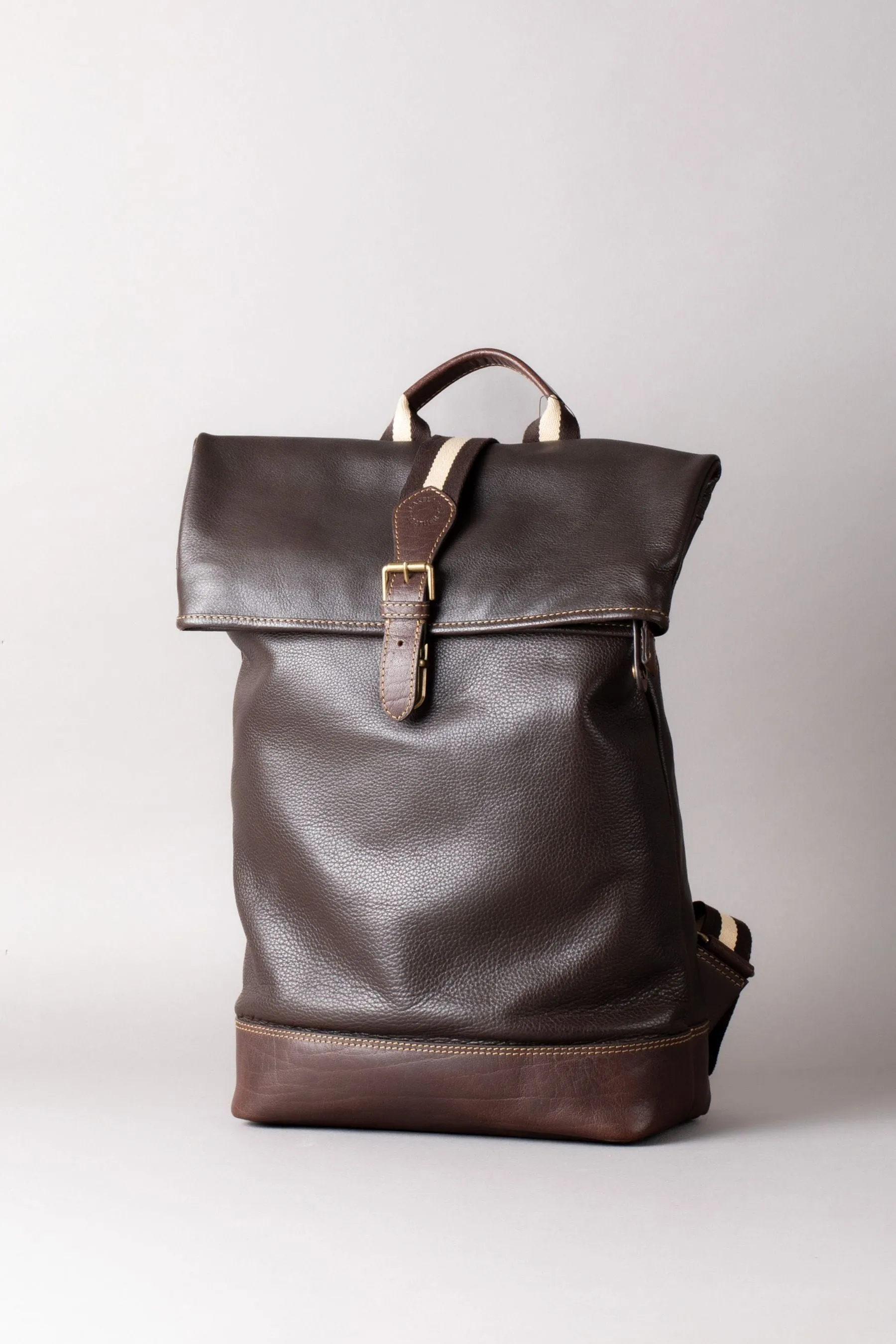 Lakeland Leather Kelsick Leather Rolltop Backpack