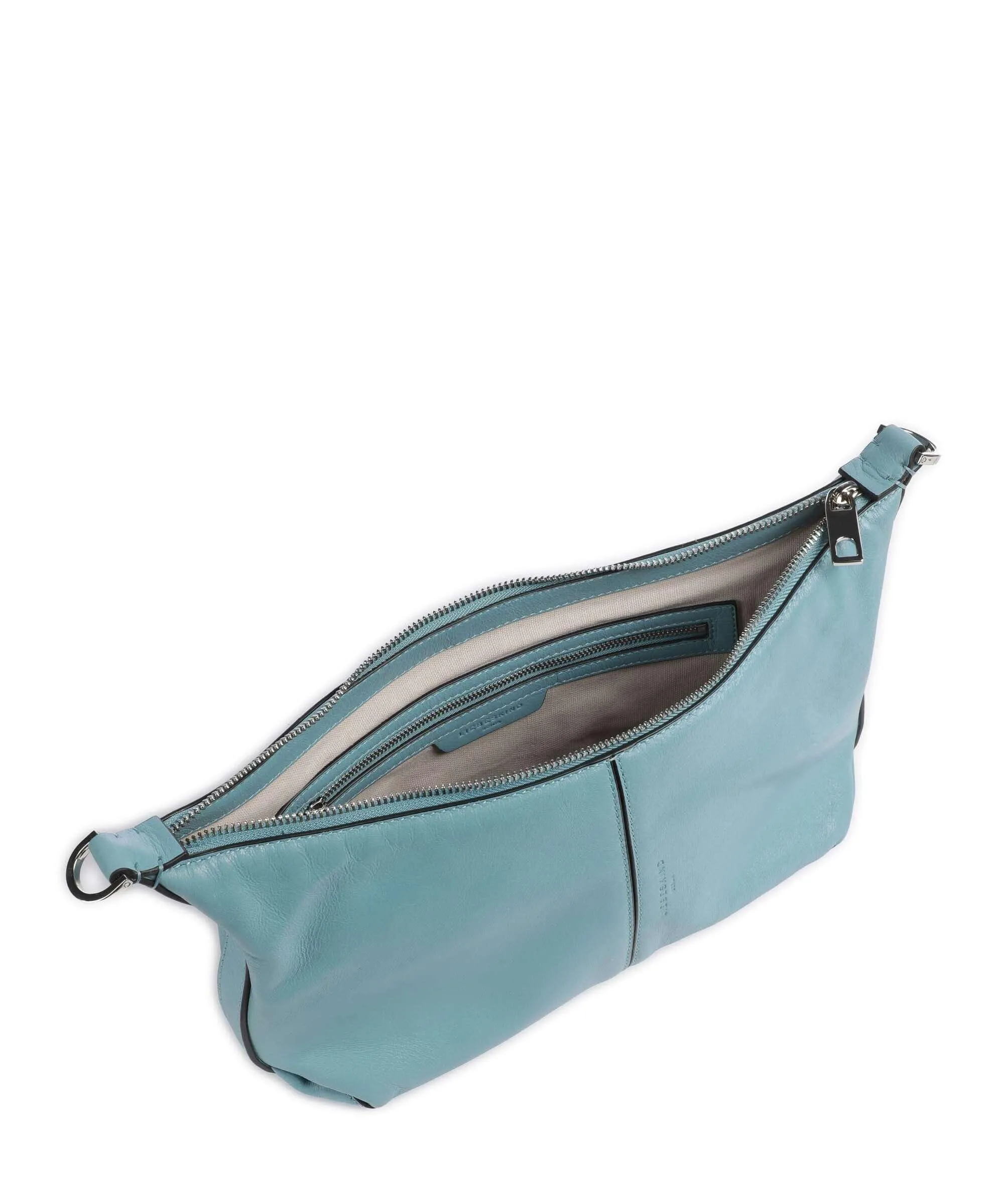  Liebeskind Paris 4 Lamb SF Verna S Borsa hobo pelle granulata petrol  
