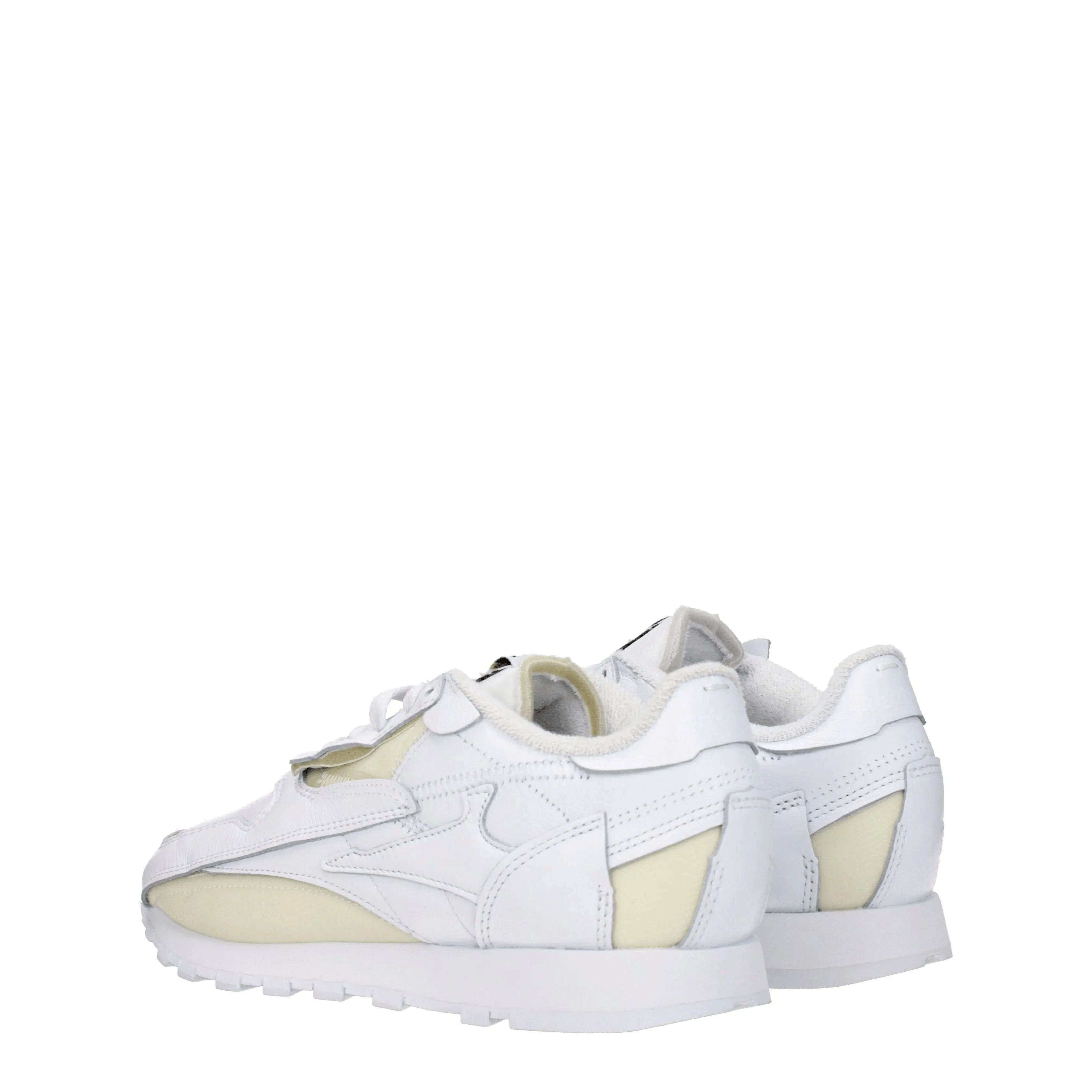 Maison Margiela Sneakers Reebok Donna Pelle Bianco