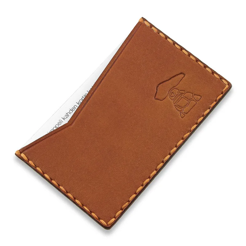 Paasipuukko Leather Card Holder, tan