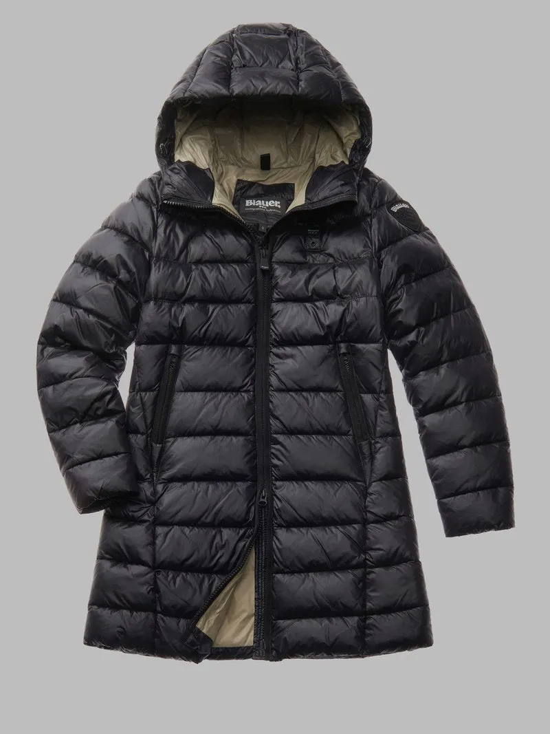 PIUMINO BLAUER LUNGO LISCIO