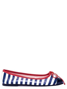 PRETTY BALLERINAS   BALLERINA BICOLOR IN PELLE LUCIDA