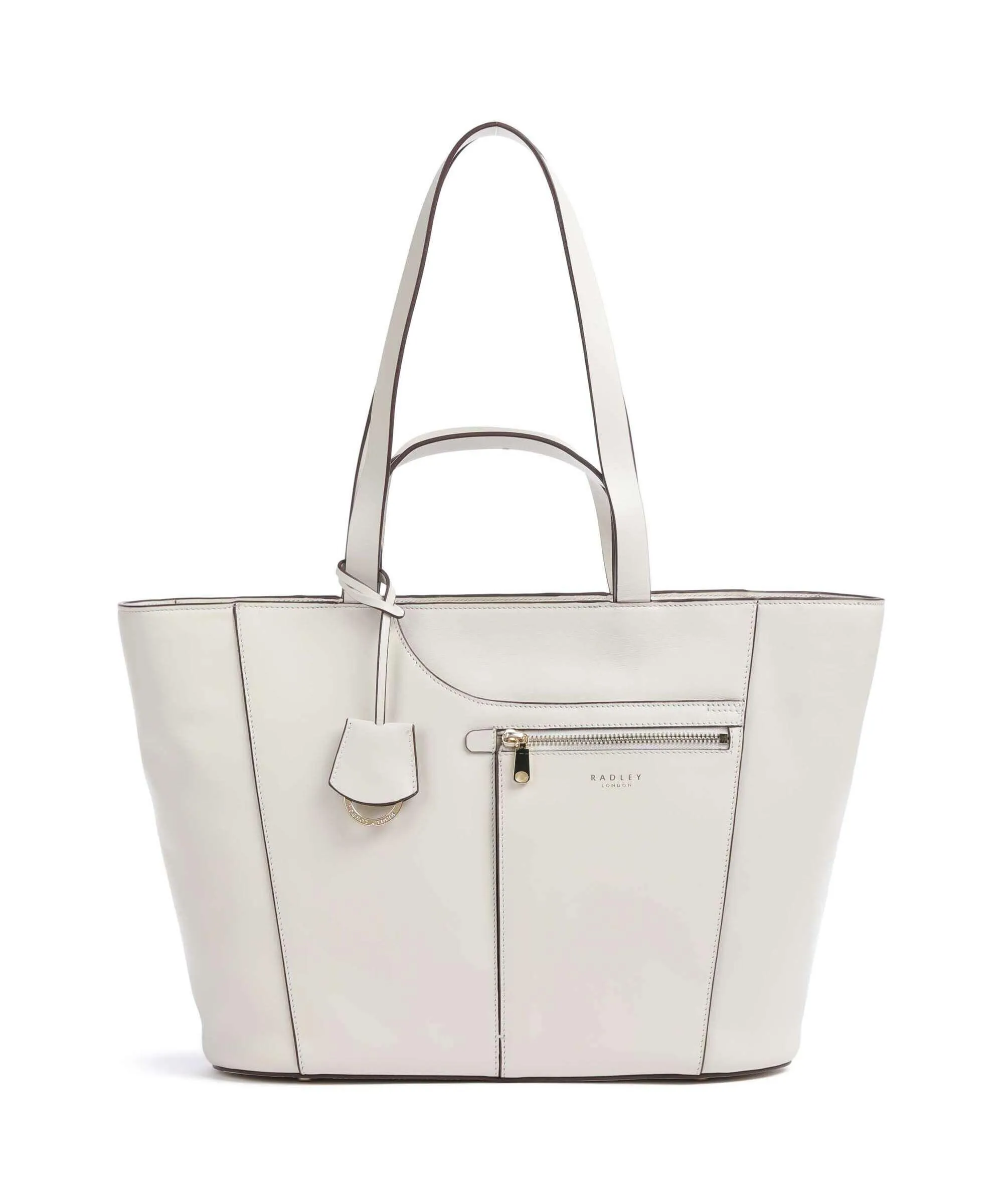  Radley London Pockets Icon Borsa shopper pelle di vacchetta finemente grana avorio  