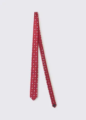 RUMFORD  Cravatta slim natalizia uomo