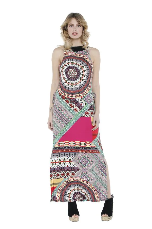 S22D49 - Vestito Lungo Bluebell Baba Design