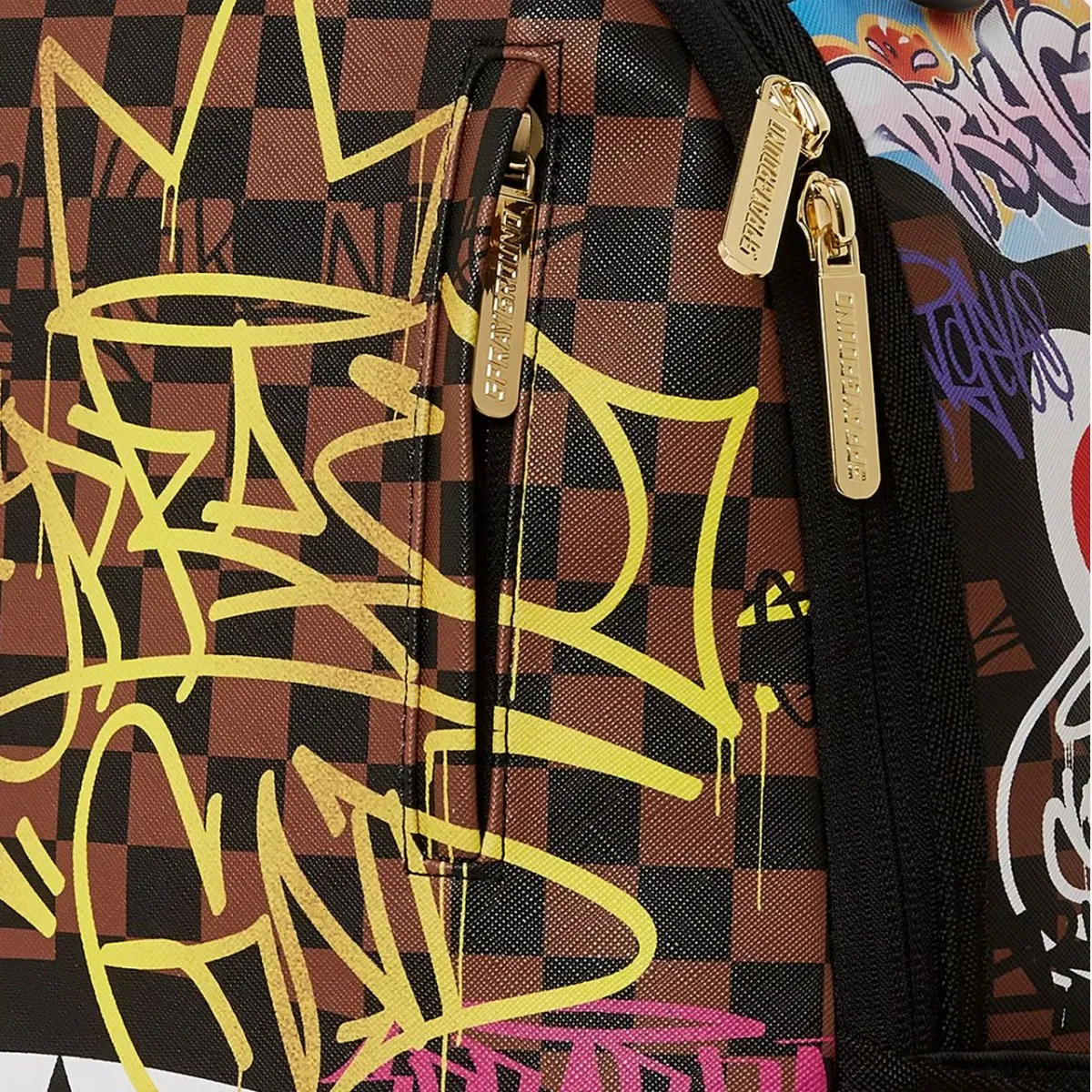 Tagged Up Sharks In Paris Backpack