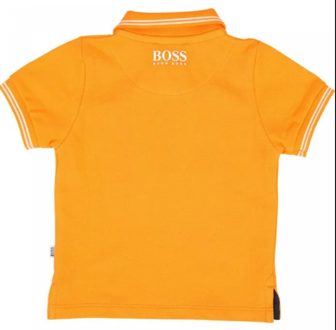 Ugo Boss T-shirt a polo con logo applicato J05698