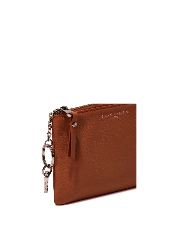 Wallet in textured leather